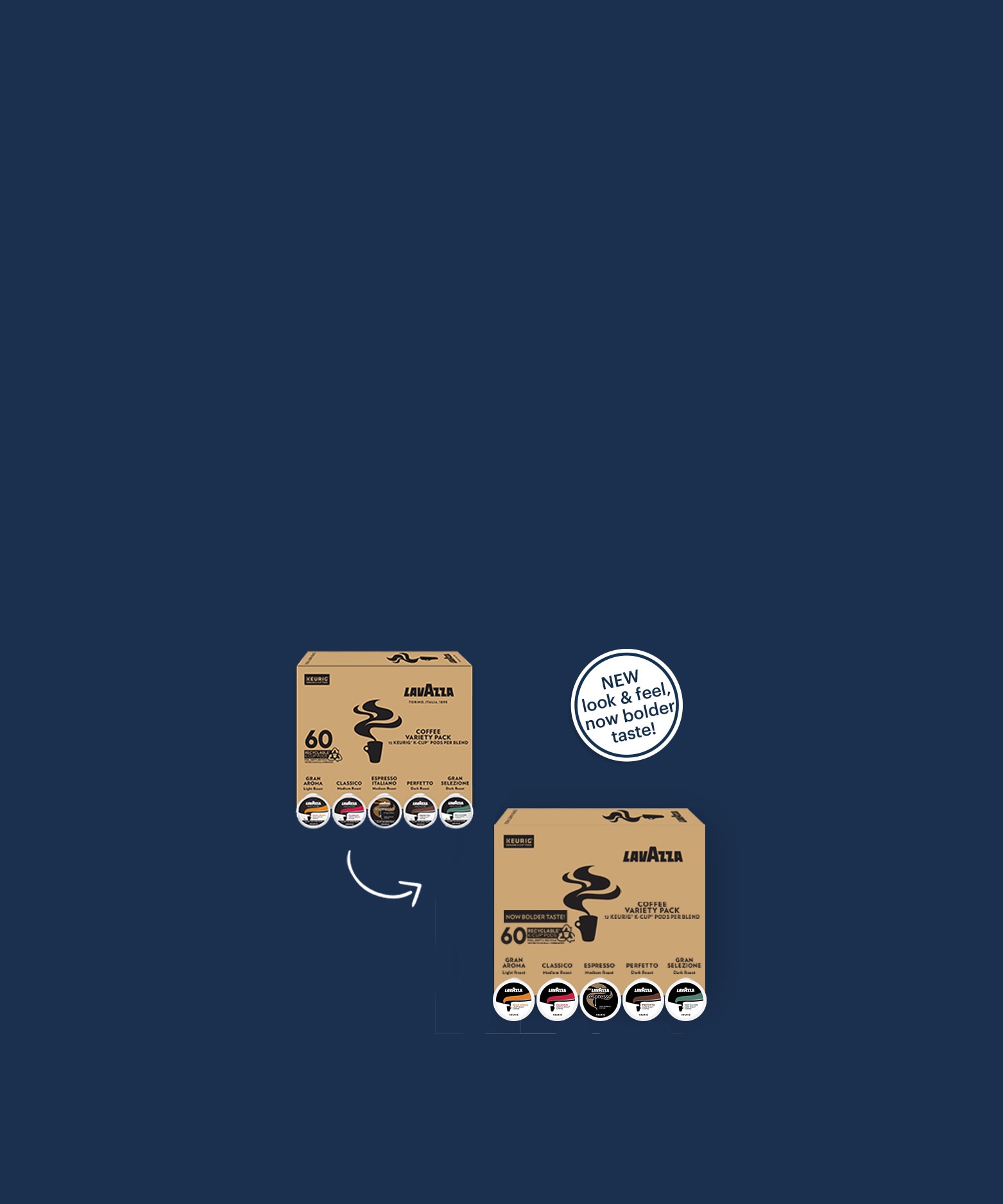 Coffee Pods Variety Pack Keurig KCup® Lavazza